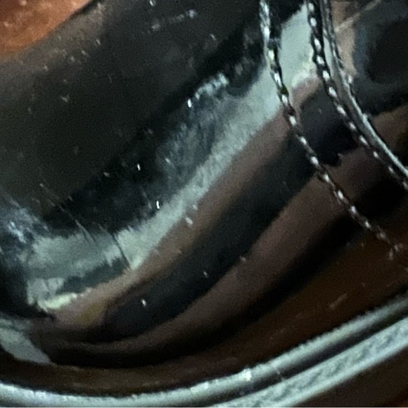 Ugg Girls Ugg Patent Leather Lynde Ankle Boots Black size US5 UK 23.5 IS 7 - Picture 9 of 9